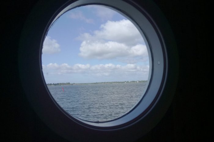 Utsikt från husbåten